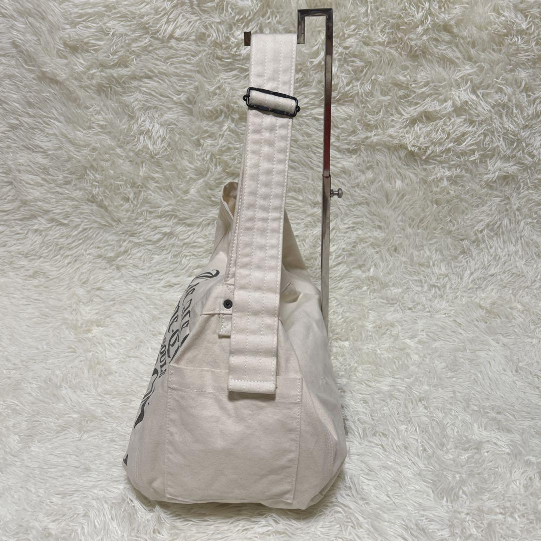 BELAFONTE ニュースペーパーバッグUSA製 ショルダーバッグ キャンバス