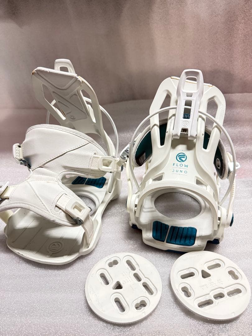 FLOW JUNO M スノーボード ビンディング ホワイト