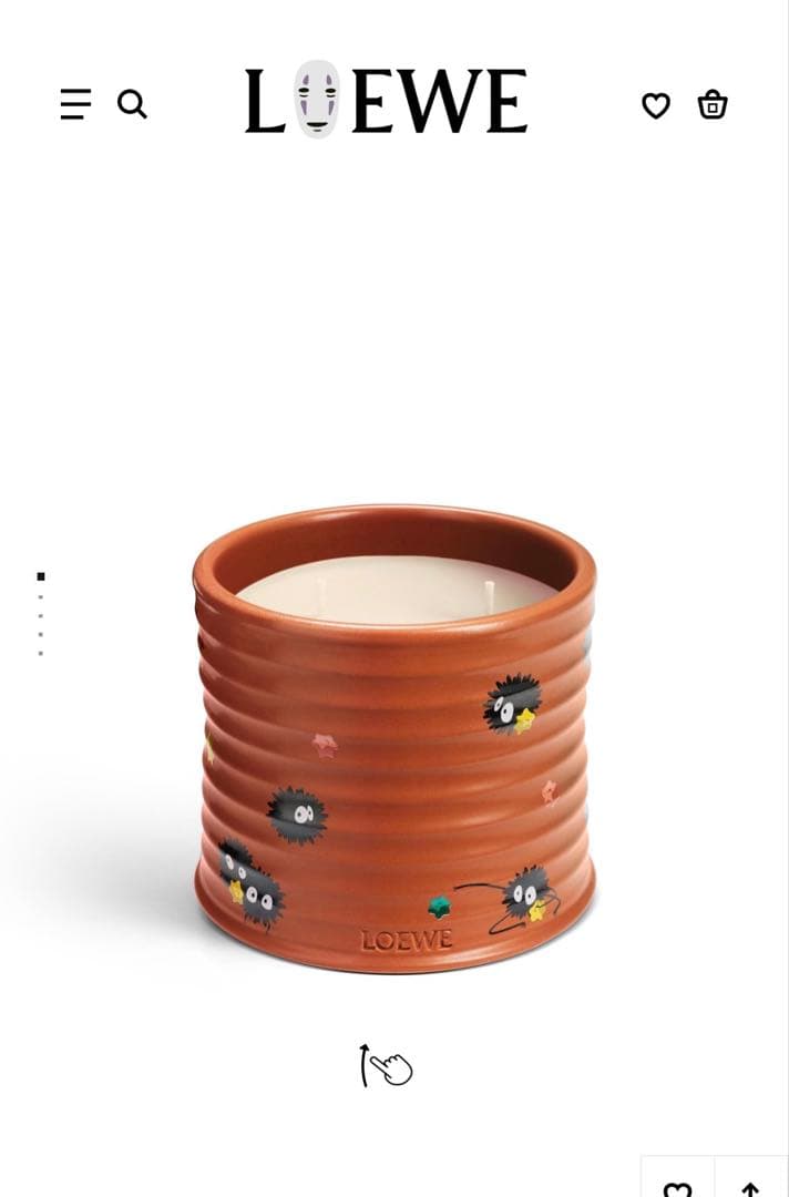 LOEWE ジブリ 千と千尋の神隠し キャンドル SUSU ススワタリ