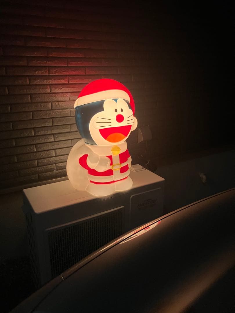 ドラえもん　サンタ　ブローライト　特大サイズ　照明　イルミネーション　クリスマス