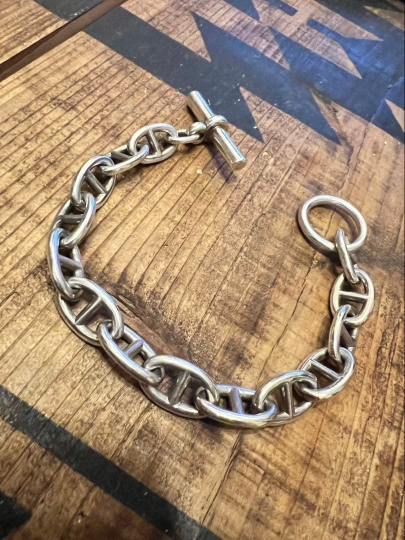 ヴィンテージ　アンカーチェーンブレスレット