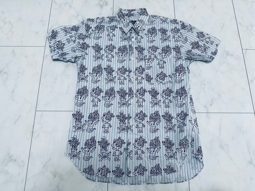 コムデギャルソンSHIRT ストライプ　PLUS JUNYA CDG PLAY
