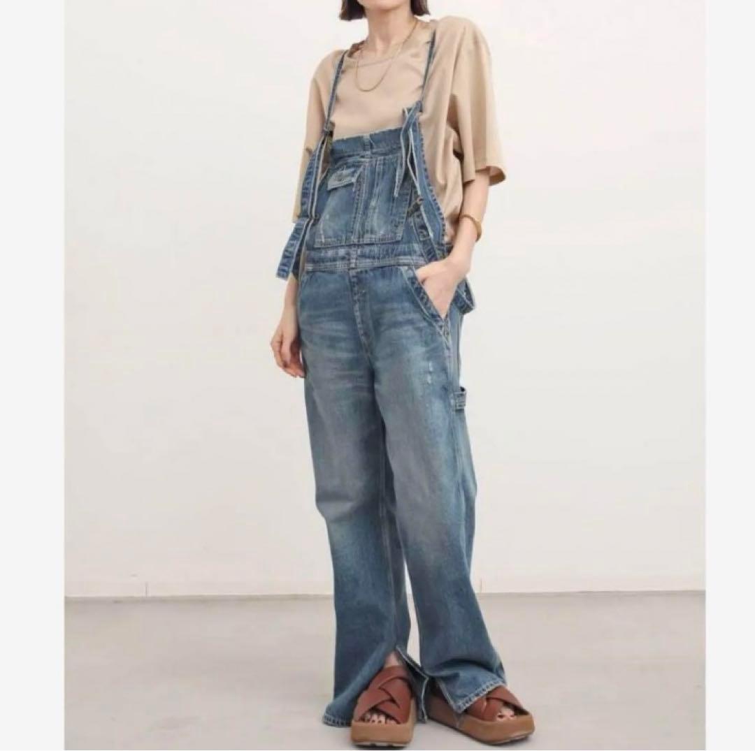 L'Appartement Denim over all 36 デニム　オール