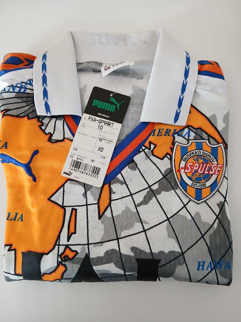 未使用 清水エスパルス ビンテージ ゲームシャツ ユニフォーム