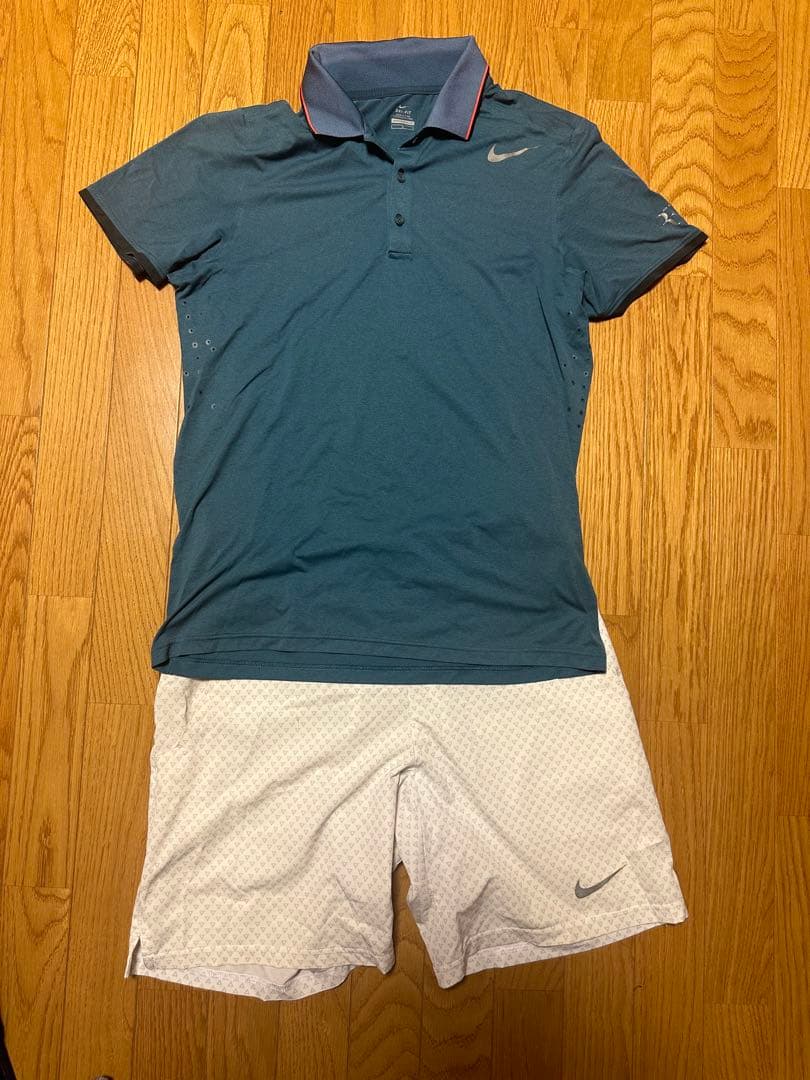 【美品】NIKE テニスウェア上下セット　フェデラー　全豪オープン【希少品】