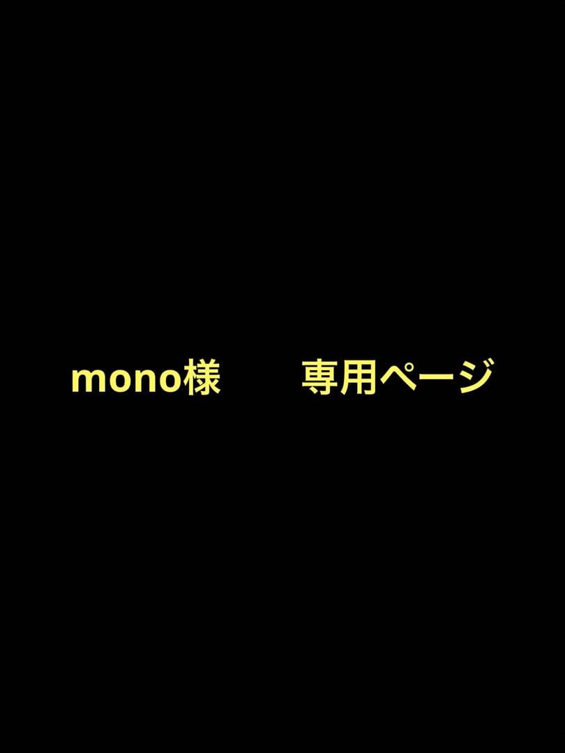 mono様　　専用ページ　　　キャリー２点