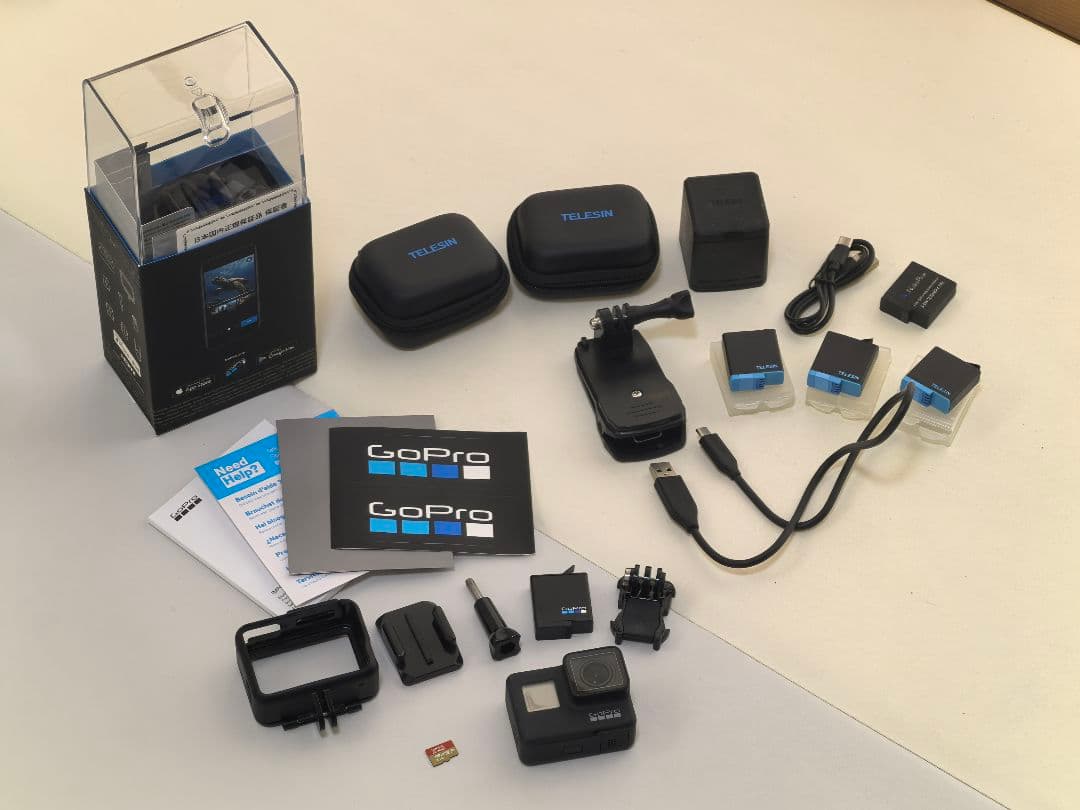 美品　GoPro BLACK7　付属品多数