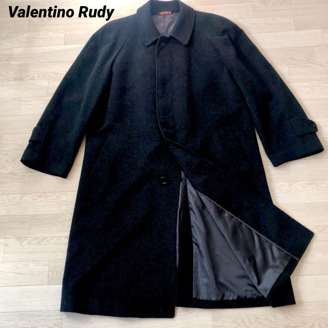 美品　 ヴァレンティノ ルディ　ステンカラーコート　カシミヤ１００％ ＸＬ