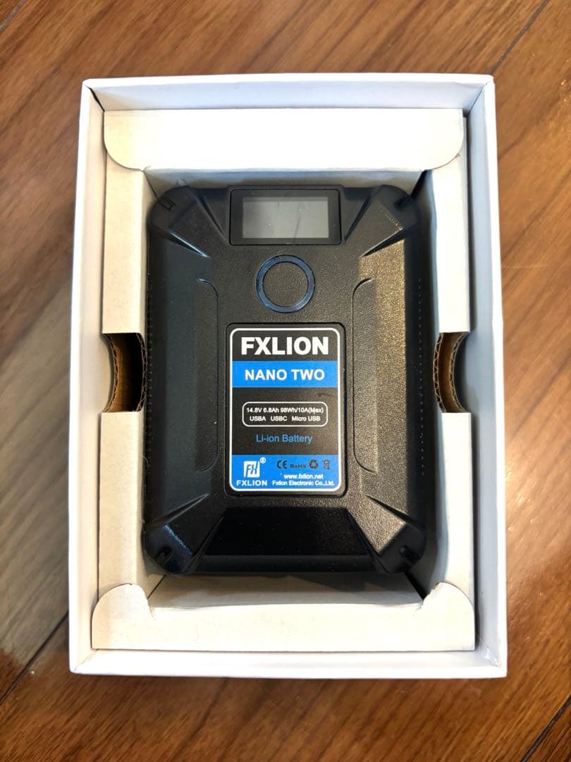 FXLION ＶマウントバッテリーNANO TWO 14.8V 98Wh
