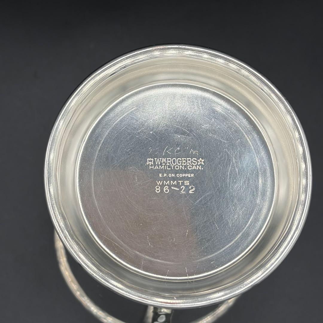 ビンテージ【ウィリアムロジャース】カクテルシェーカー・純銀プレート