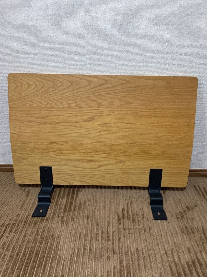 ポ*ニ様 無印良品 ベッドフレーム用ヘッドボード・スモール・オーク材2018年製
