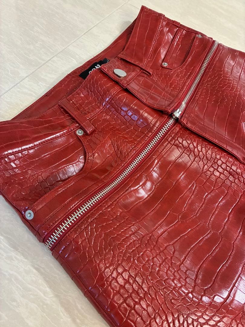 GOAR クロコレザーパンツ　新品　激レア品