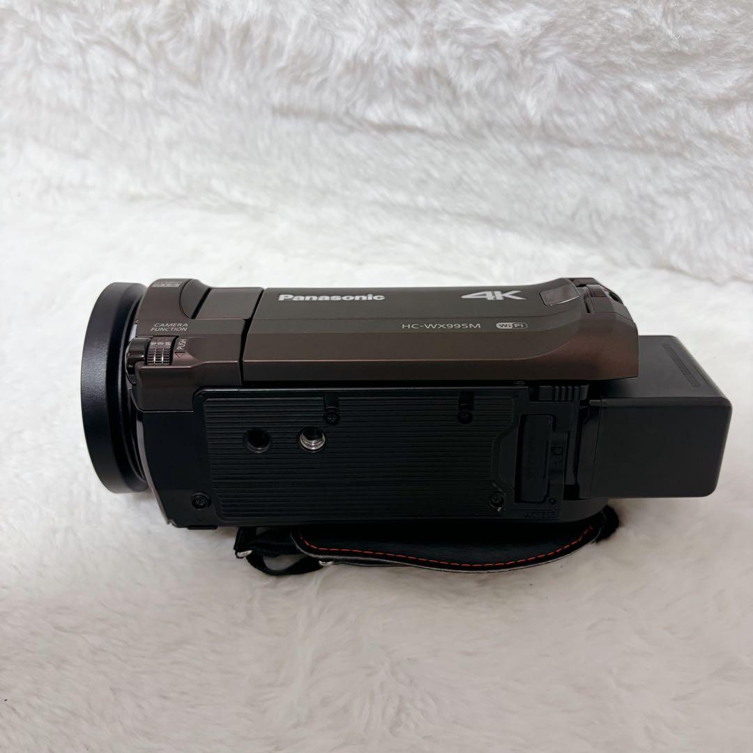 【極美品】Panasonic HC-WX995M 4Kビデオカメラ