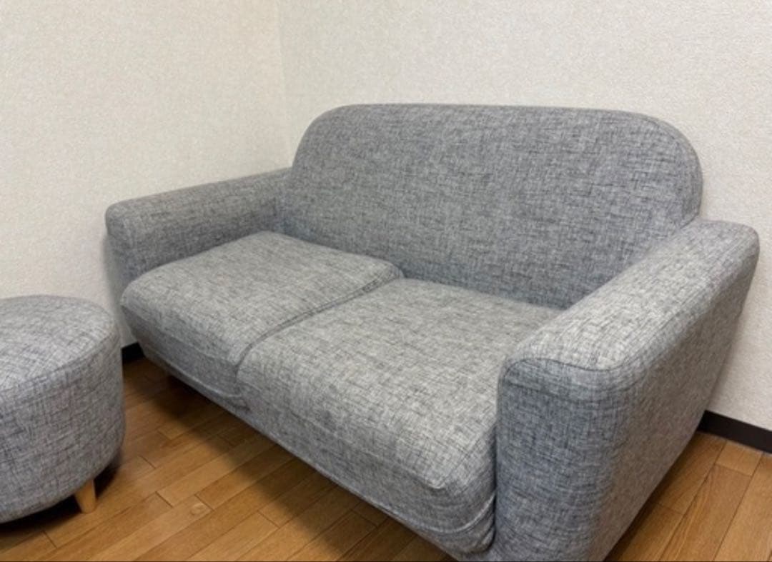 【専用ページ】フランフラン　ヌボラ ソファ 2 2S グレー (W1500)