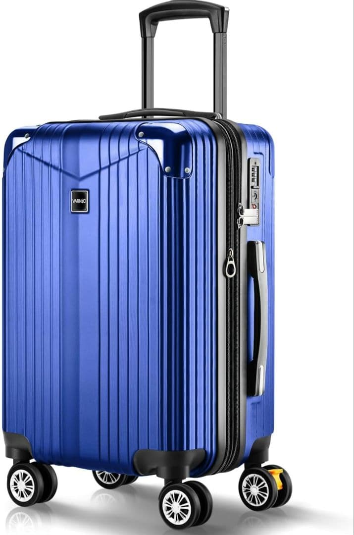 [VARNIC] スーツケース キャリーケース キャリーバッグ Mサイズ ブルー