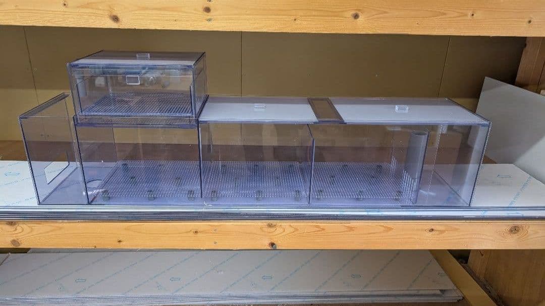 120アクリル水槽用上部フィルター　ワイド250