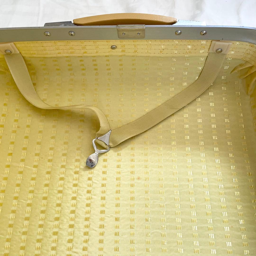 チャイビンテージ　サムソナイト　samsonite トランクケースイエロー