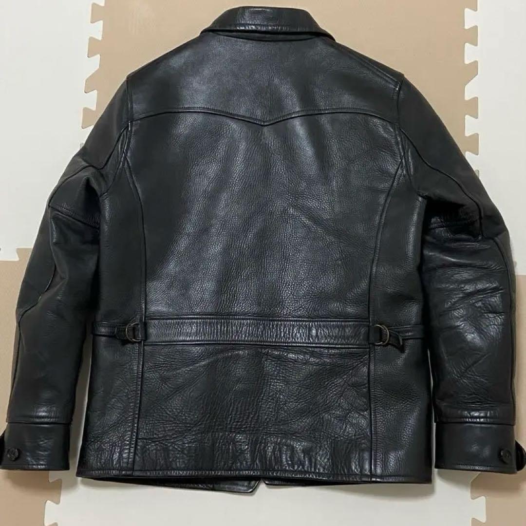 G.S.V._[レザージャケット]30'S CAR COAT=COW HIDE=