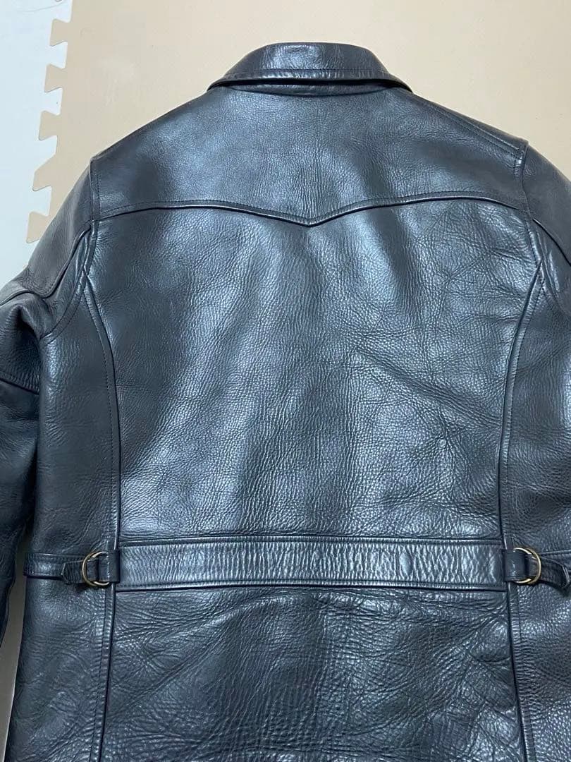 G.S.V._[レザージャケット]30'S CAR COAT=COW HIDE=