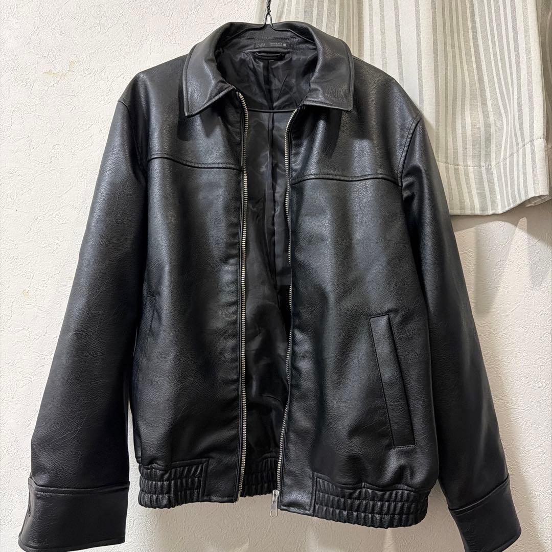 ZARA ブラック レザージャケット S