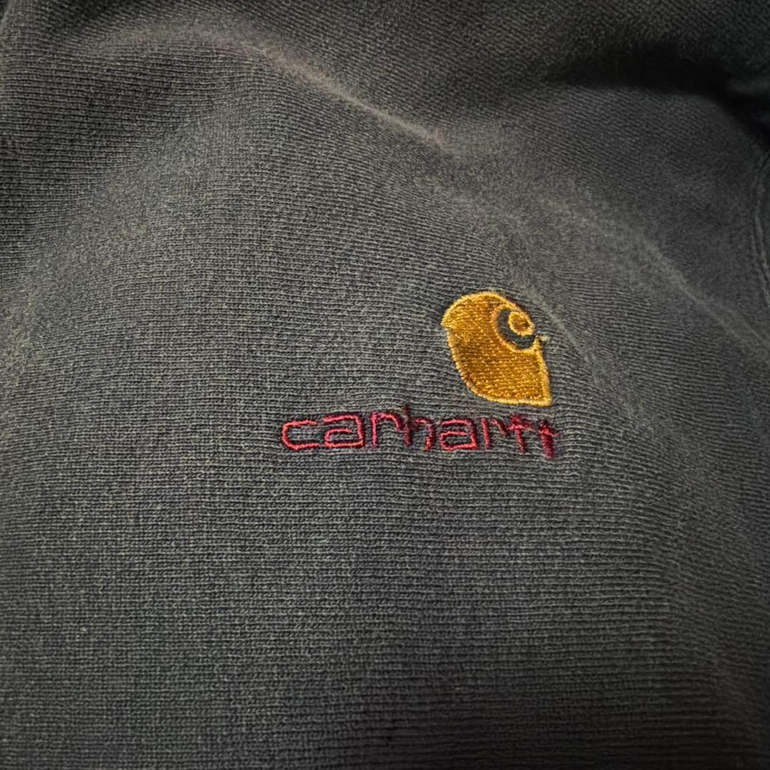 80s 吊りタグカーハートパーカーフェード