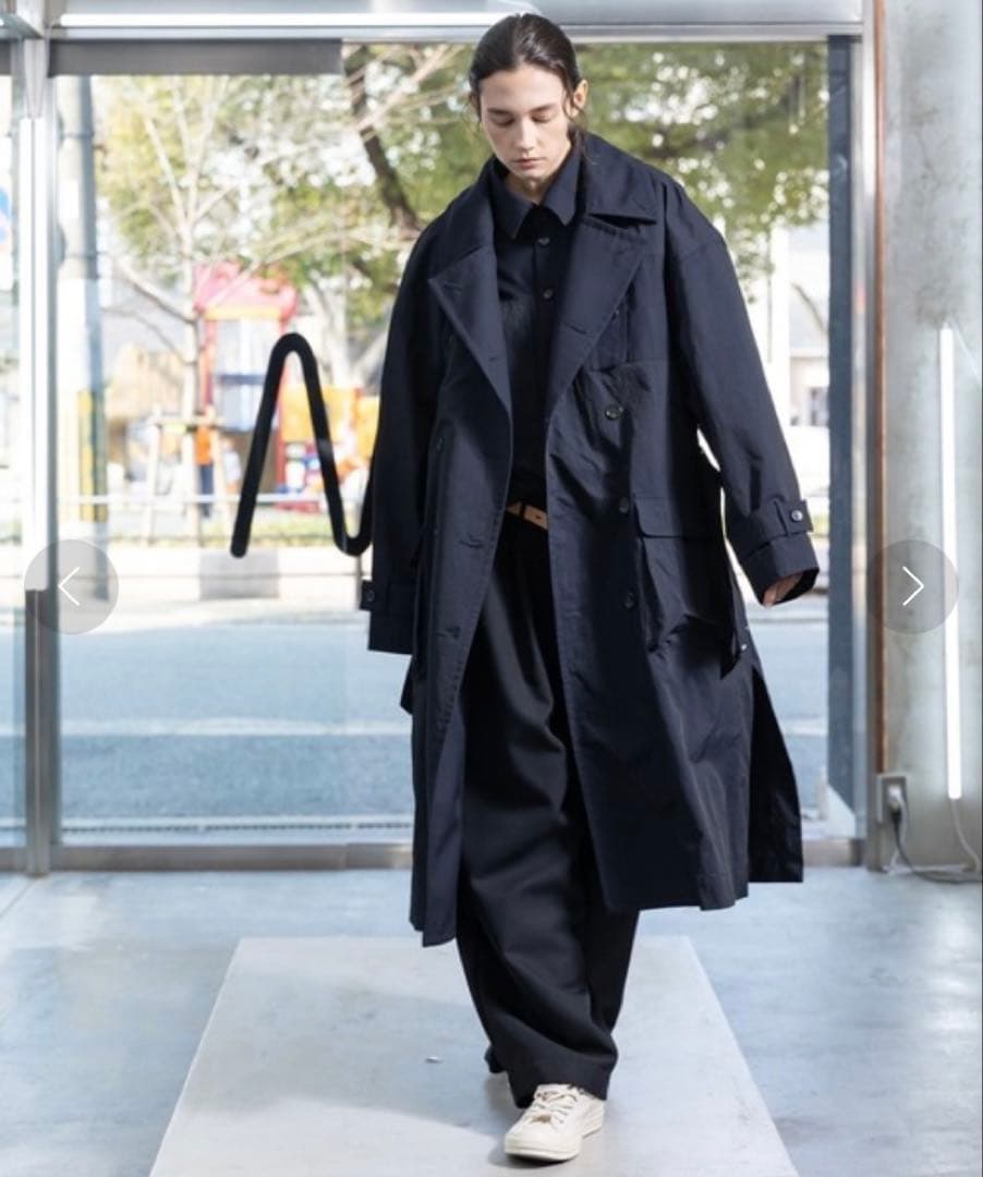 【即日発送】《VOAAOV 》 NYLON TWILL COAT