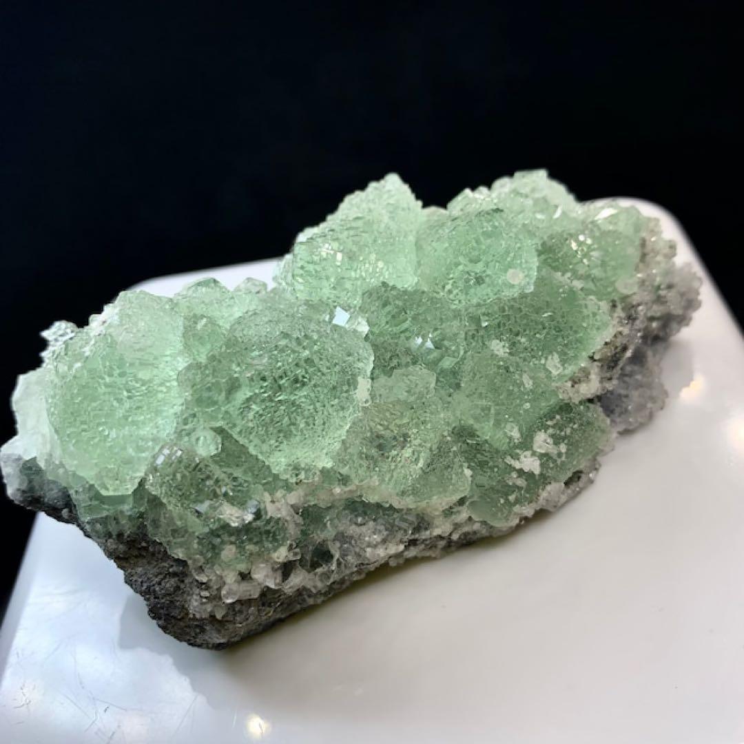 ALLSALE☆美結晶☆ゼリーのような見た目☆フローライト原石クラスター