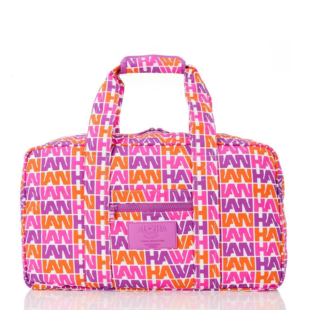 【新品】アロハコレクション　ハワイアン航空コラボ　ボストンバック