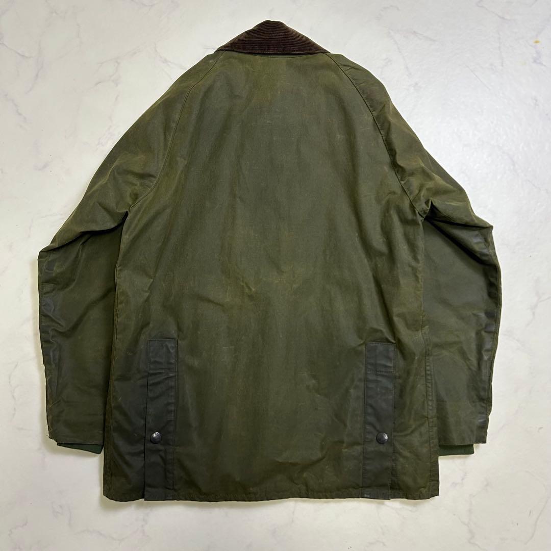【88年製】BARBOUR BEDALE 4ポケット 旧3ワラント 36 セージ