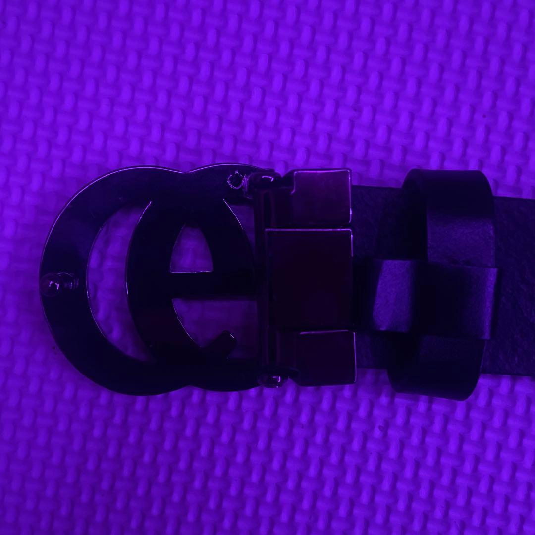 p*n様 GUCCI ブラック GGロゴ ベルト