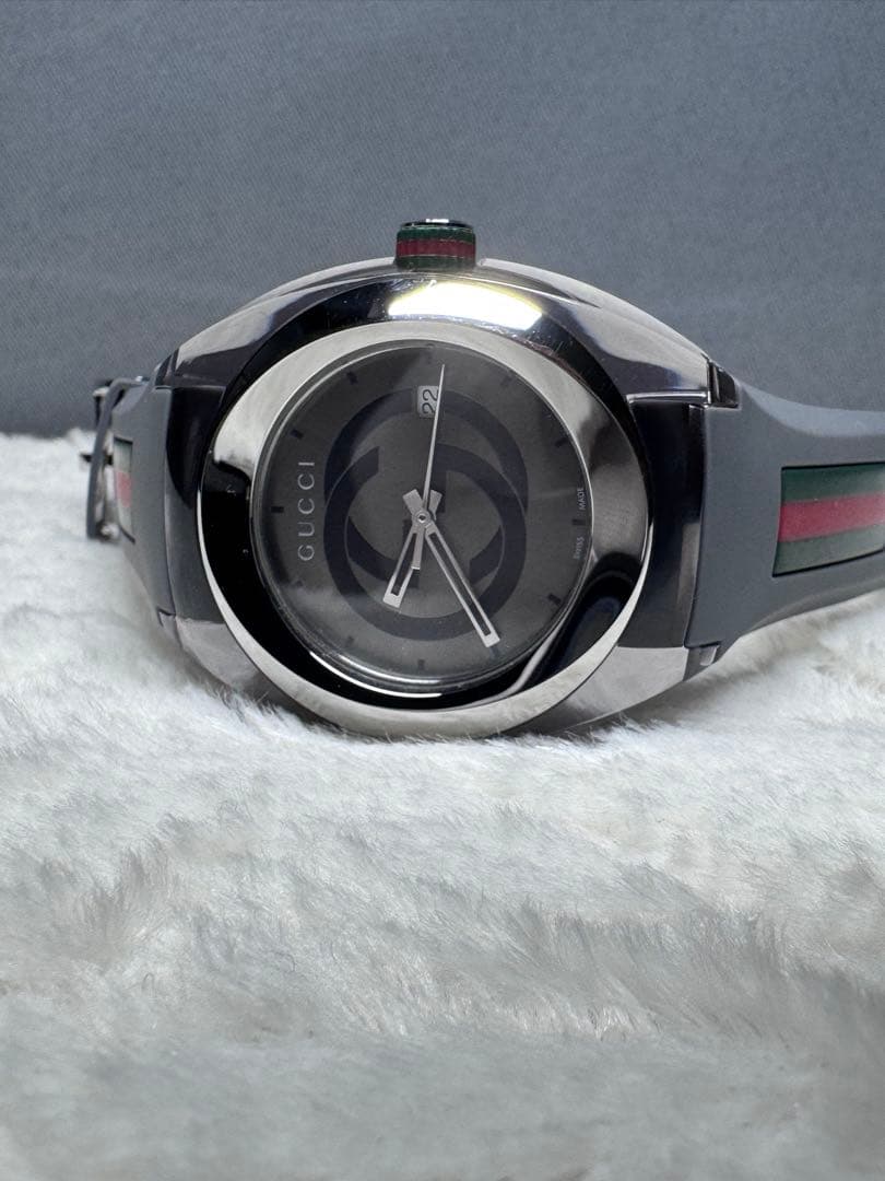 GUCCI Gタイムレス グレー 時計