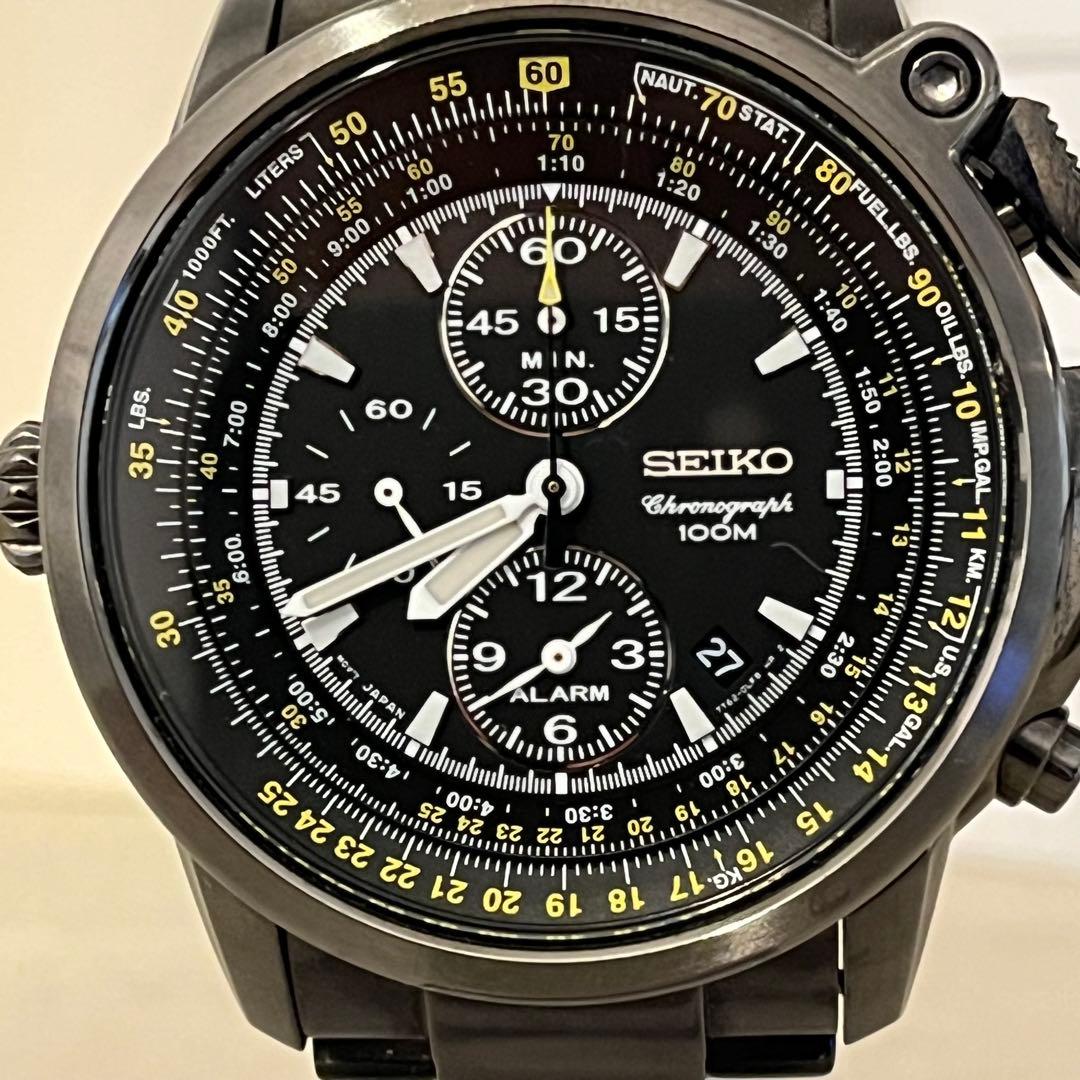 激レア！SEIKO SNAB69P1 クロノグラフ海外モデル