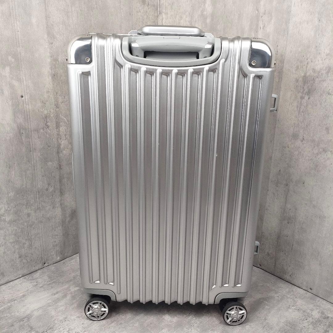【迅速発送】siffler アルミ調 スーツケース 66L