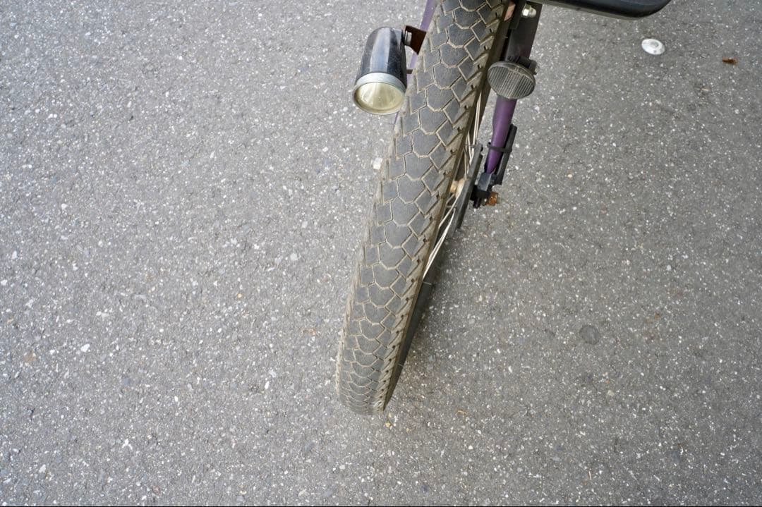 電動自転車 ヤマハ 20インチ 子供乗せ アシスト 中古 9110802