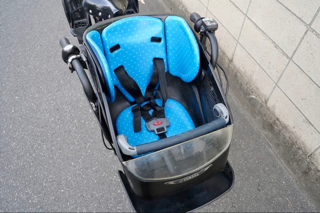 電動自転車 ヤマハ 20インチ 子供乗せ アシスト 中古 9110802