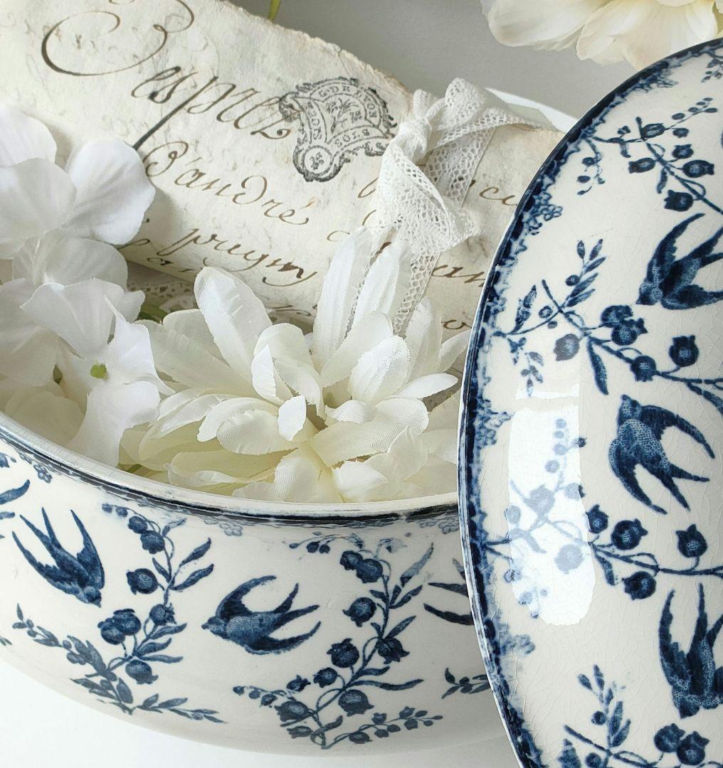 希少　美品　サルグミンヌ　ARUNDO 　スーピエール　フランスアンティーク