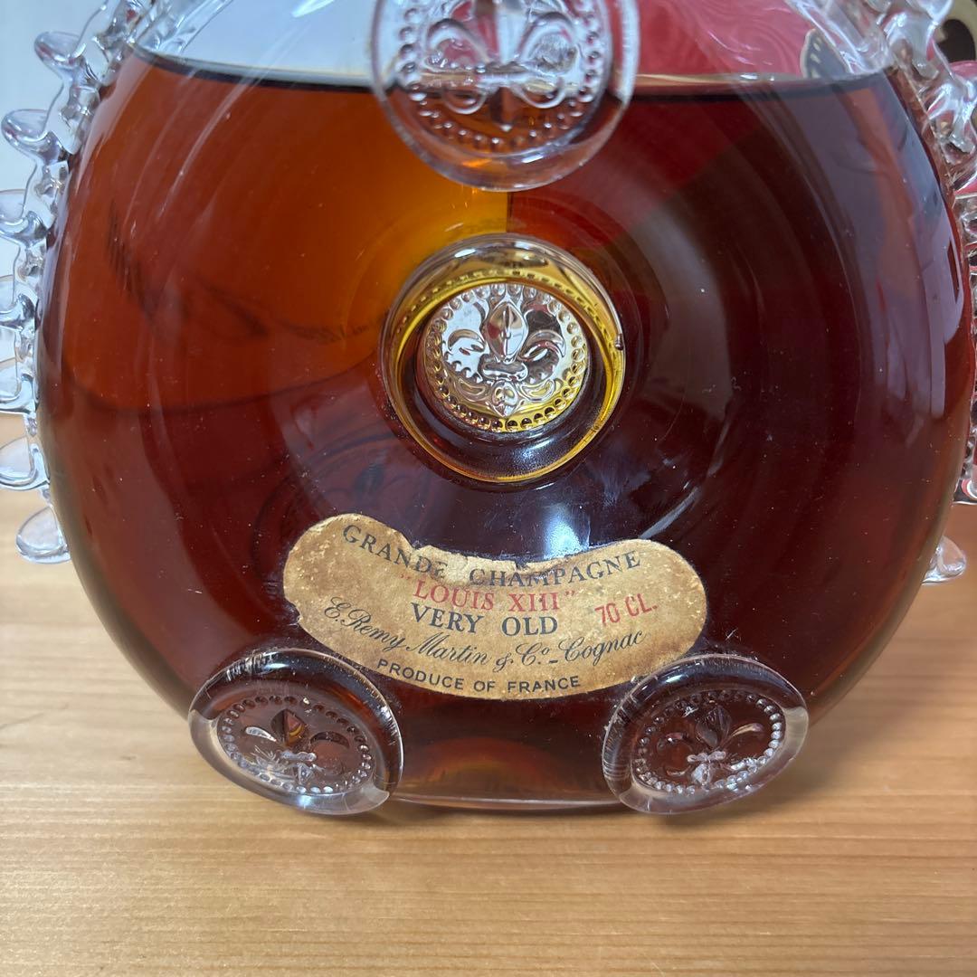 レミーマルタン ルイ13世 コニャック REMYバカラボトル 古酒　未開封【3】