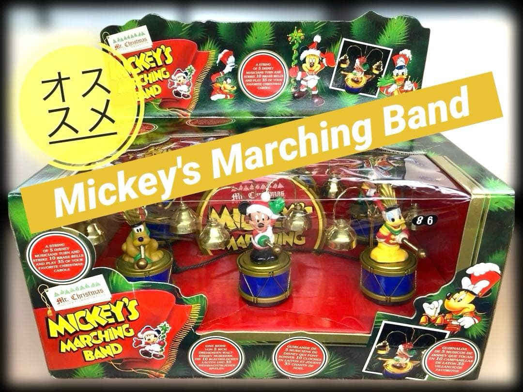 ミッキーズマーチングバンド 説明書付 動作確認済み クリスマス ディズニー