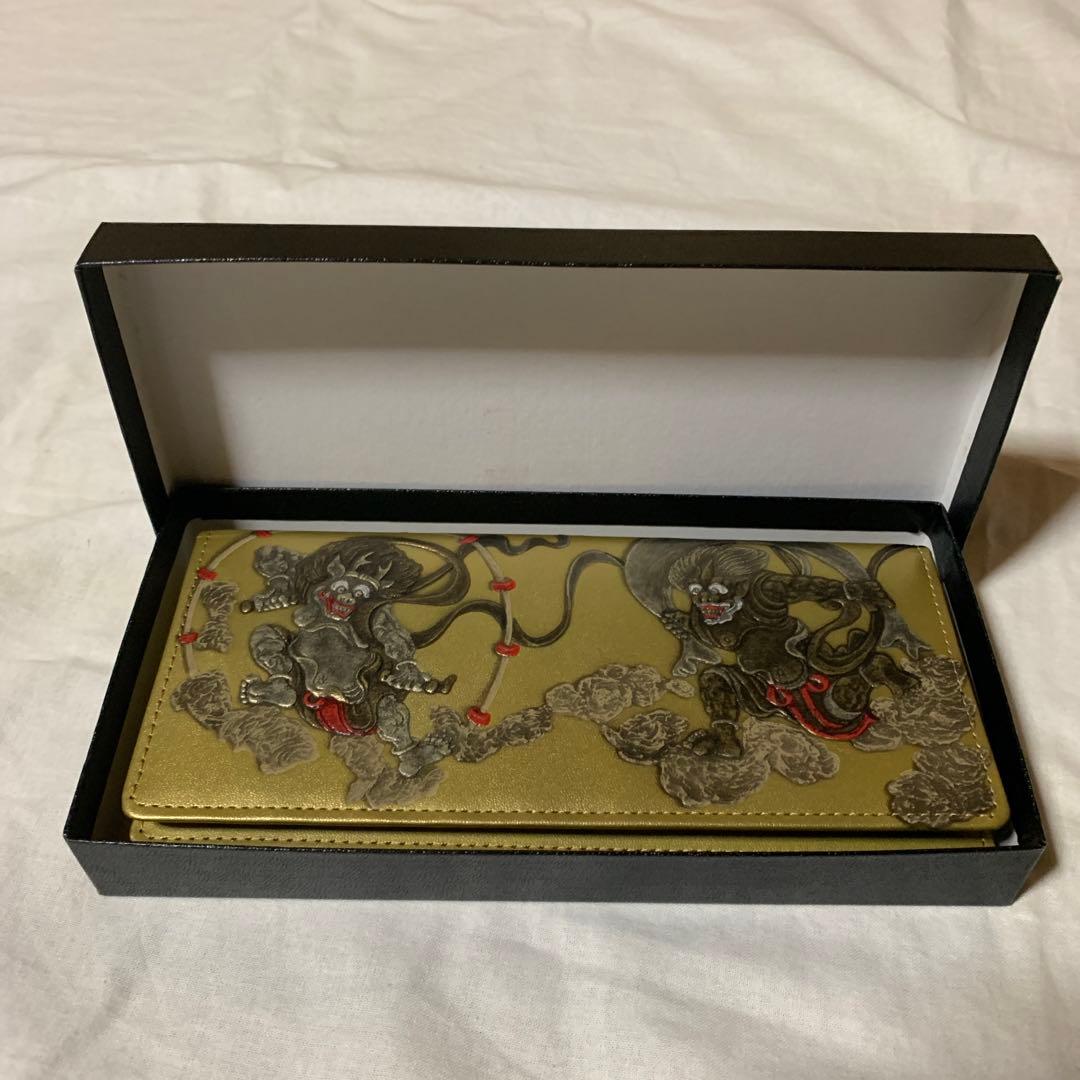 風神雷神さまの長財布