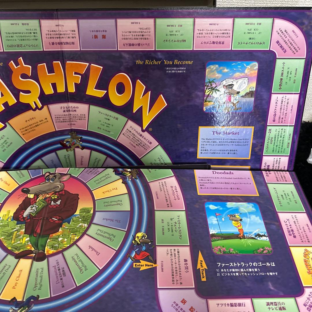 キャッシュフロー 101 日本語版 ボードゲーム 金持ち父さん貧乏父さん