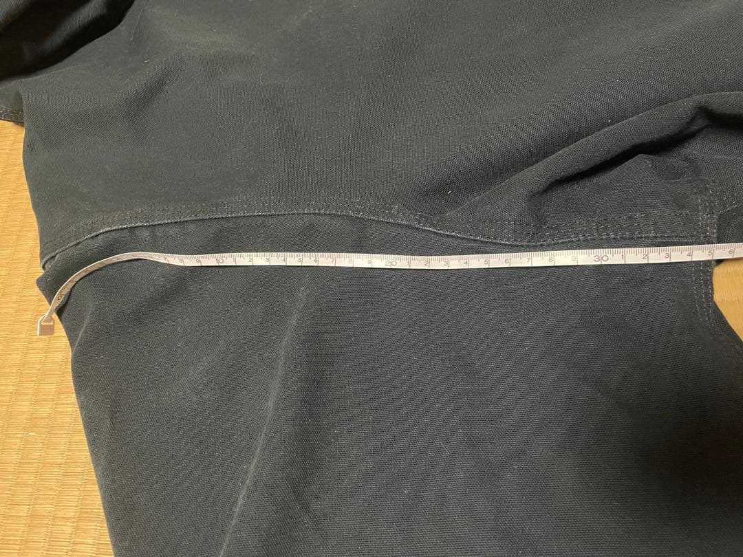 carhartt ダークブルー フード付きオーバーサイズジャケット