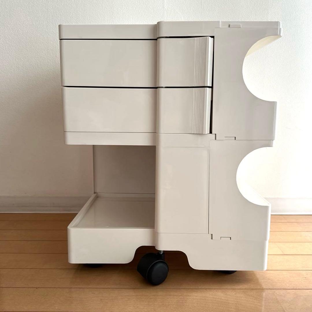 正規品 ボビーワゴン 2段2トレー B-LINE社製 ホワイト 白