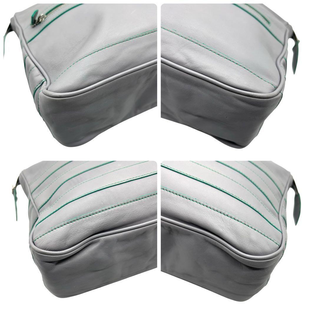 未使用級 JAQUE LE COREEトートバッグ A4トレオン グレー