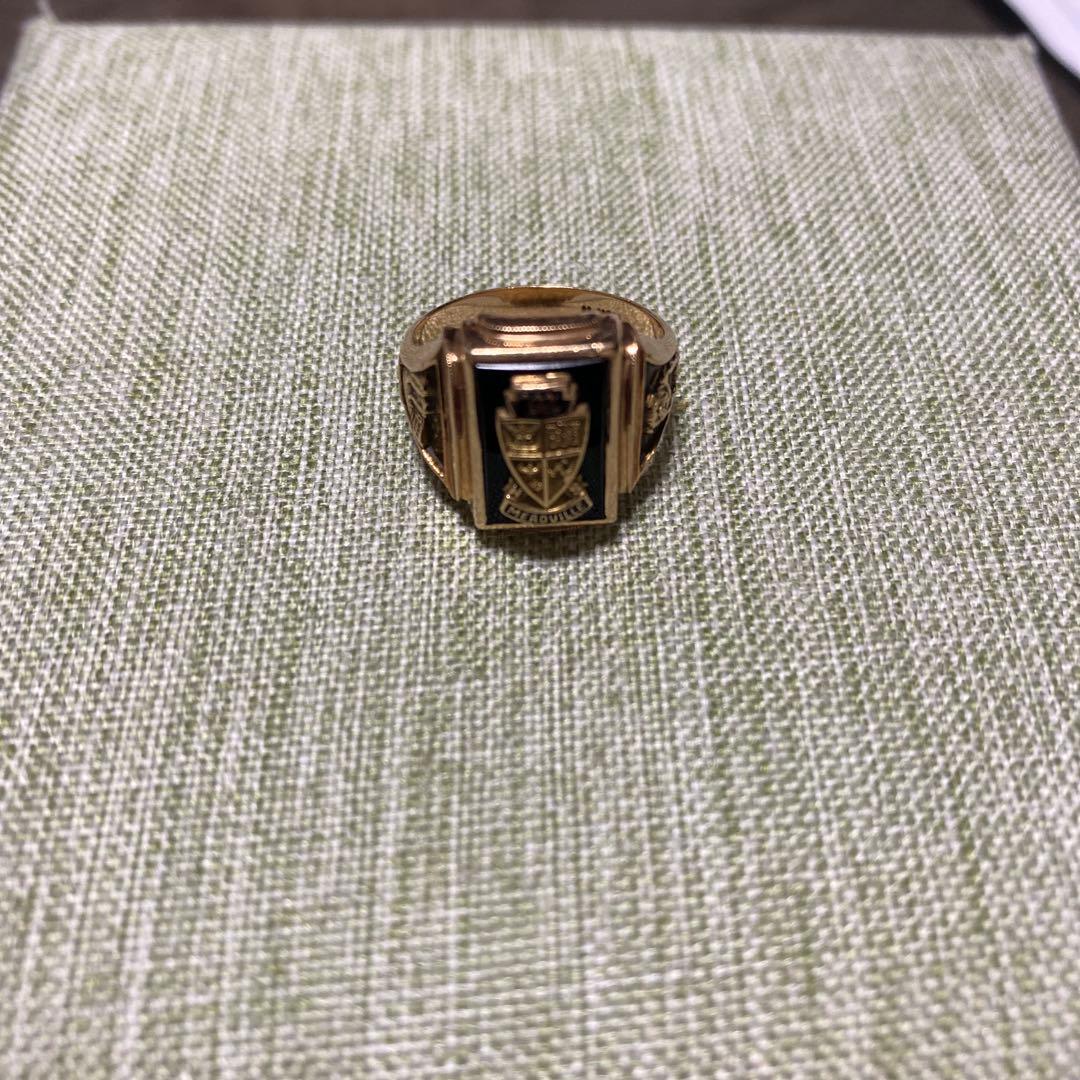 ヴィンテージ　カレッジリング　1942 10k college ring