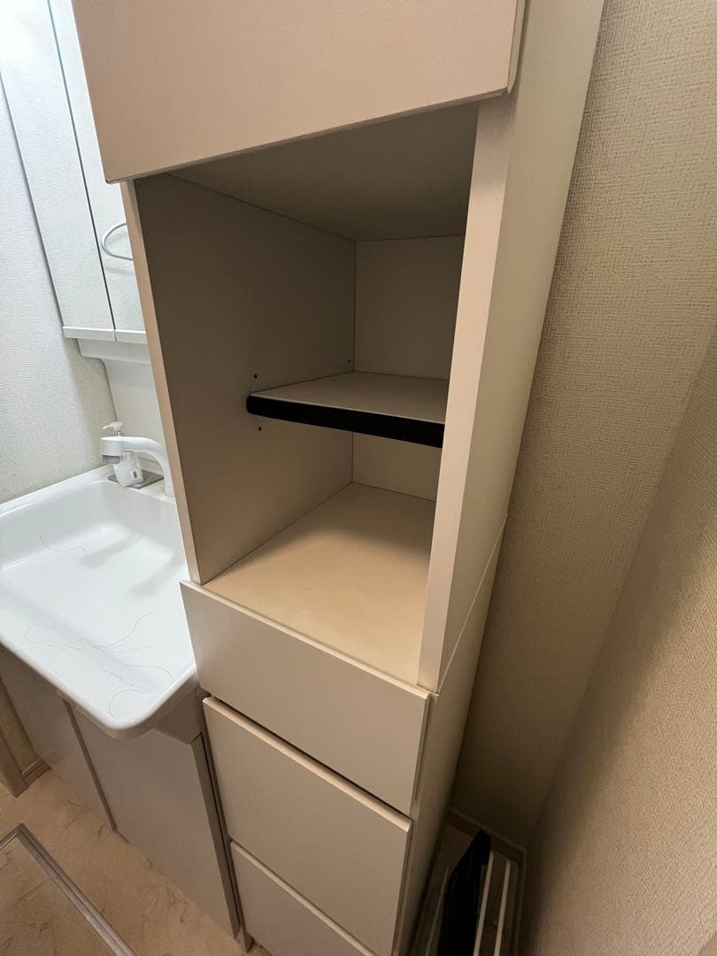 ニトリ　洗面収納　隙間収納