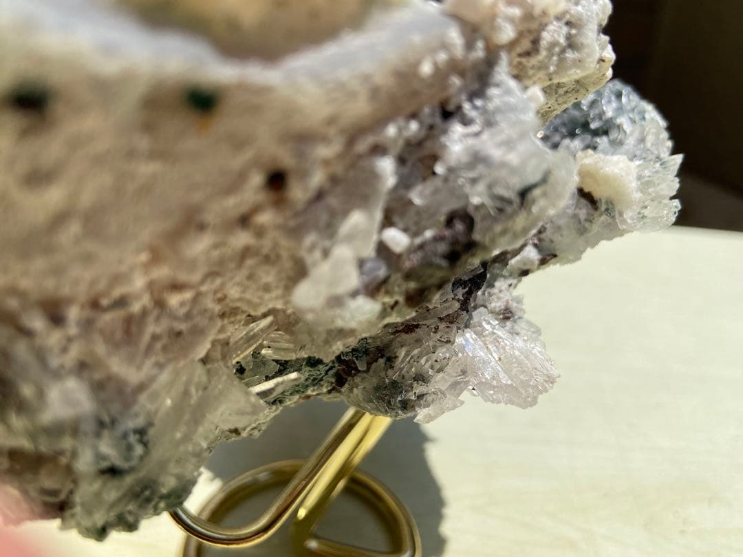 最高品質！アメジスト（ピンク・紫・赤）・瑪瑙・水晶クラスター原石⭐N164