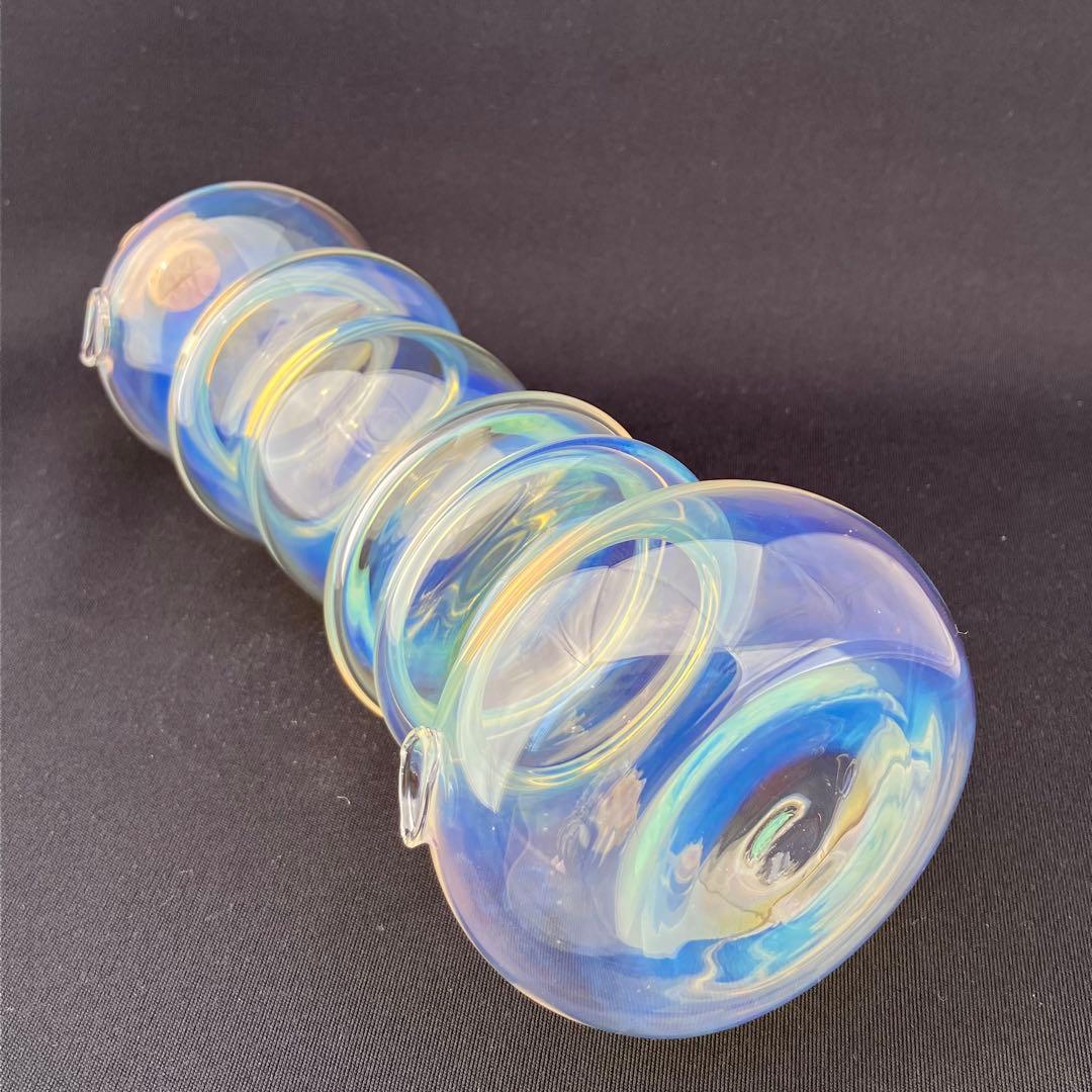 Xodas 元祖　ガラスインセンスバ-ナ- お香付　香炉　ボロシリケイトガラス