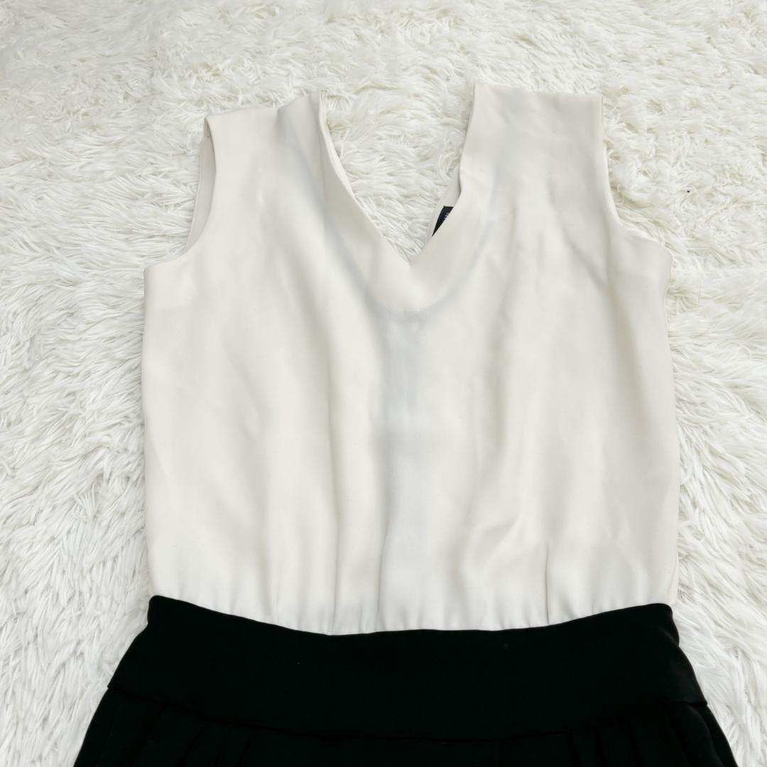 【美品】YOKOCHAN オールインワン ノースリーブ 36 ブラック