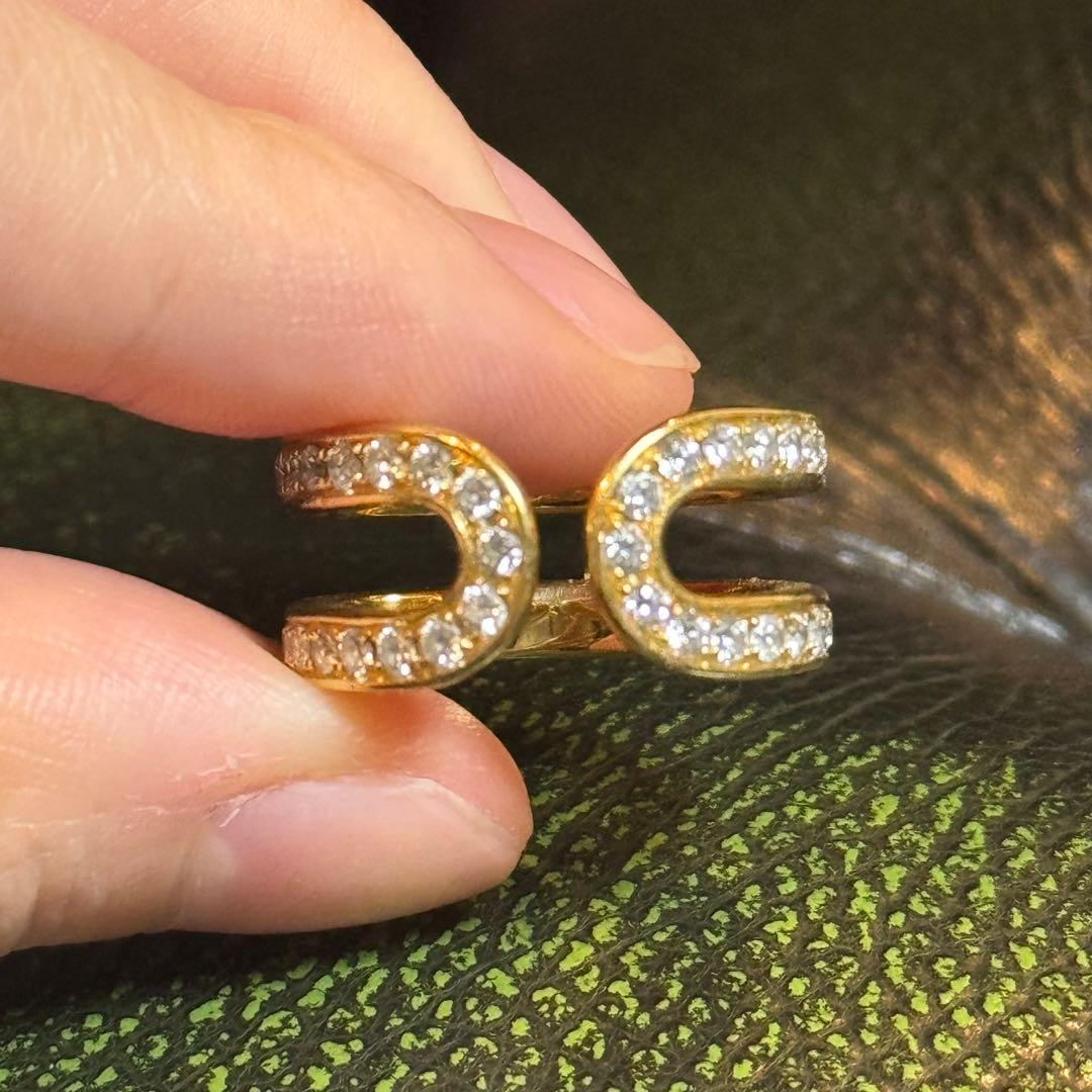 r*様 K18 ダイヤモンド　リング