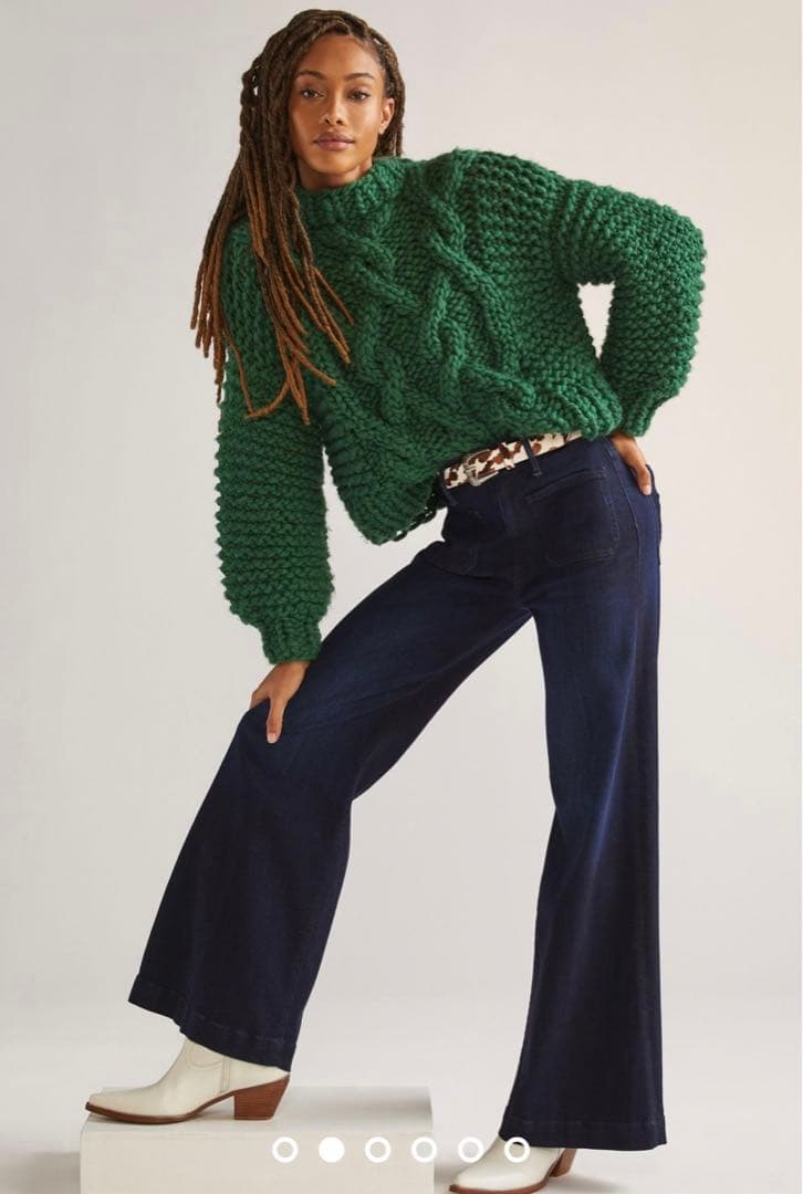 新品未使用　MOTHER ワイドデニム　26